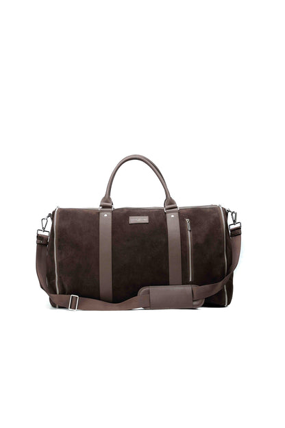 Sac de voyage - Dimitri Suede Marron