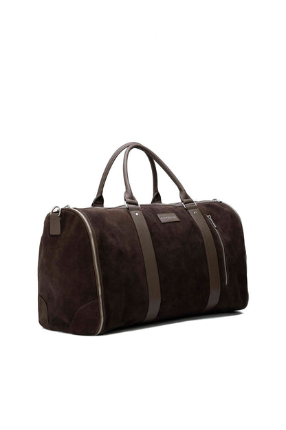 Sac de voyage - Dimitri Suede Marron