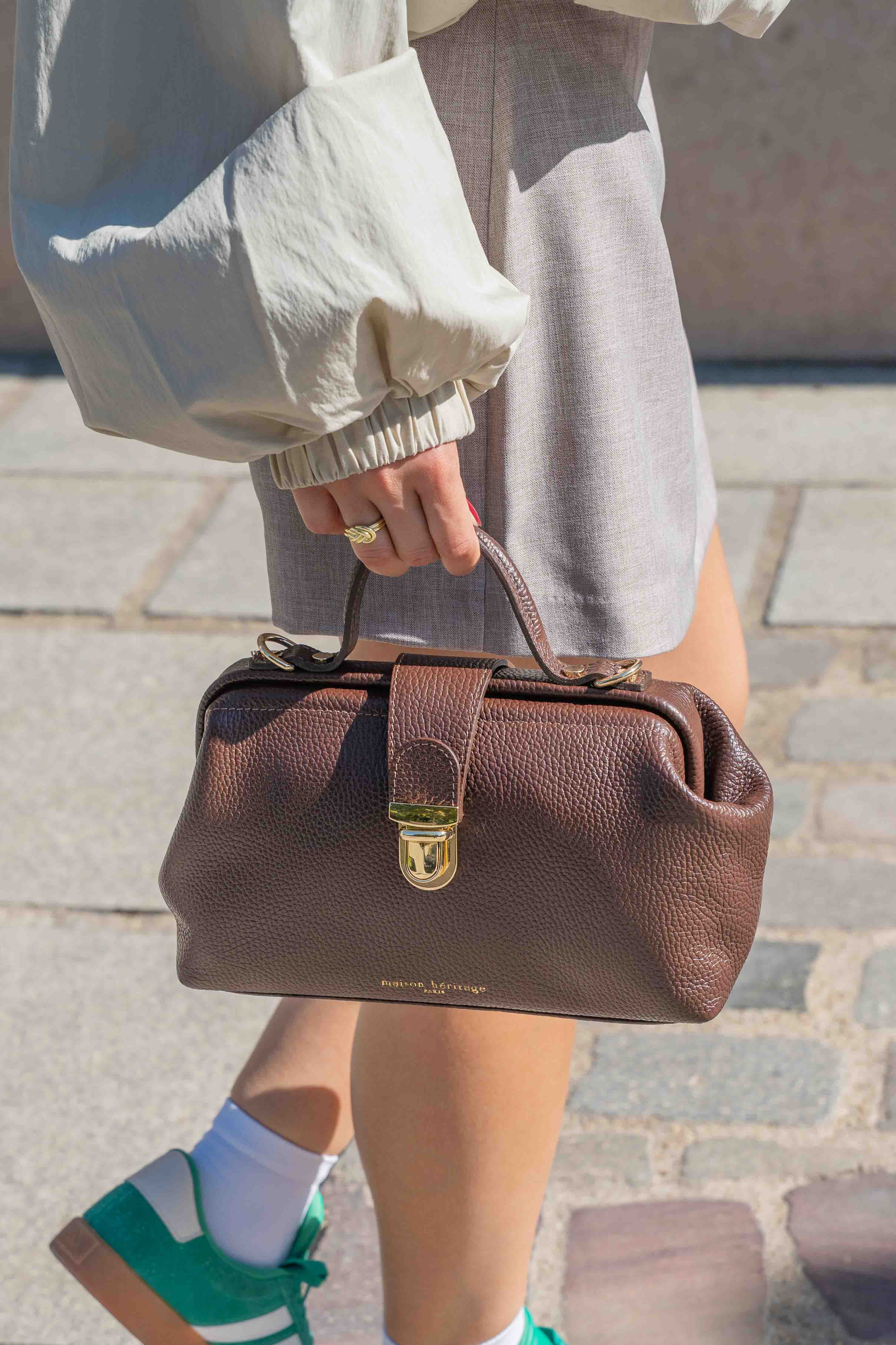 Sac à bandoulière - Swan Marron