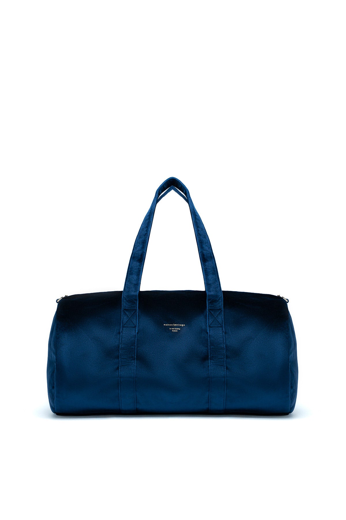 Sac bowling - Wint Velour Bleu Marine