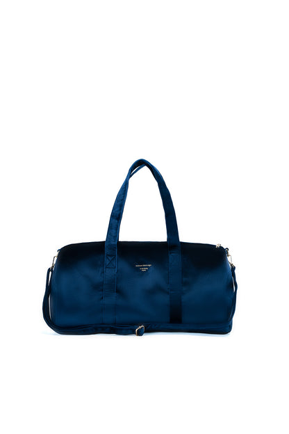 Sac bowling - Wint Velour Bleu Marine