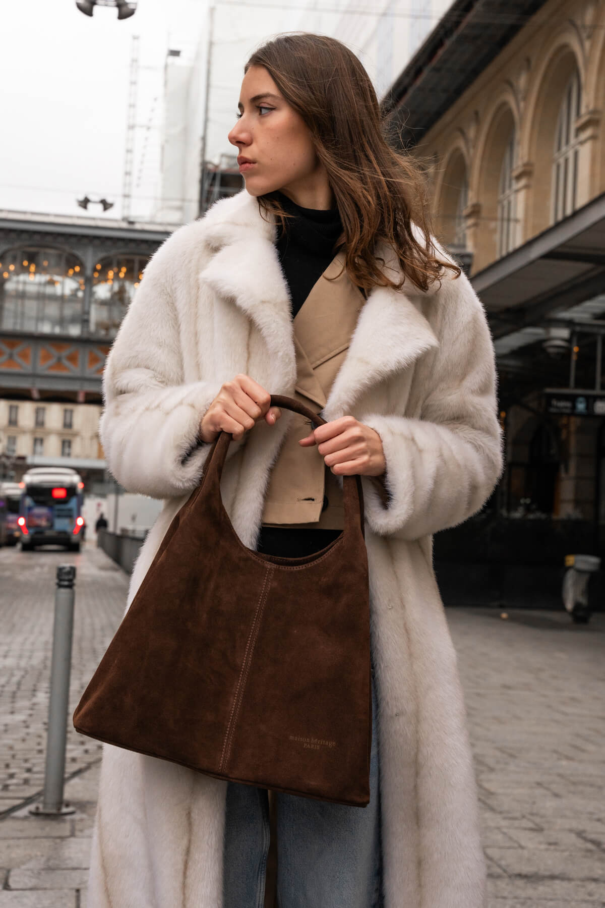 Tikki Suede Camel