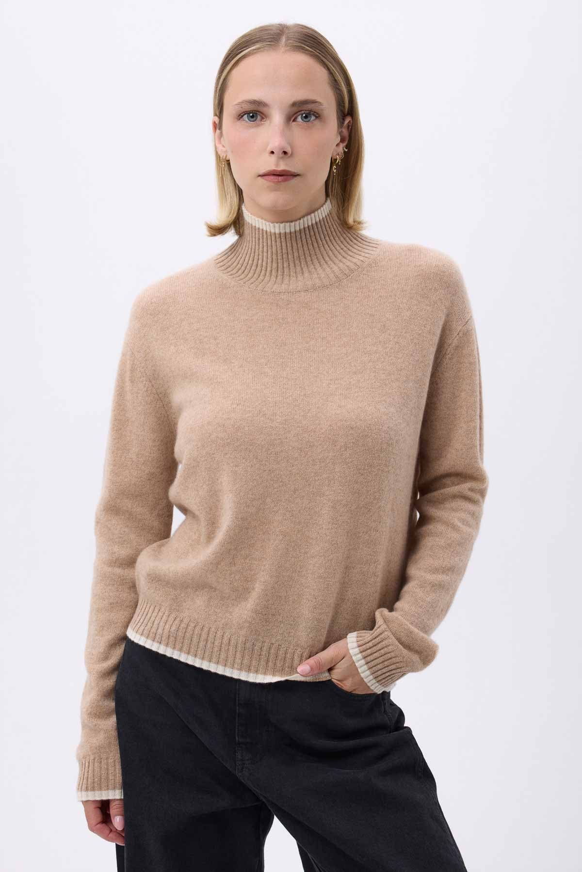 Mona beige blanc