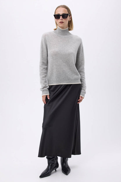 Mona gris clair blanc