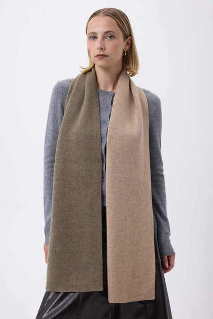 Nuance beige creme-vert khaki