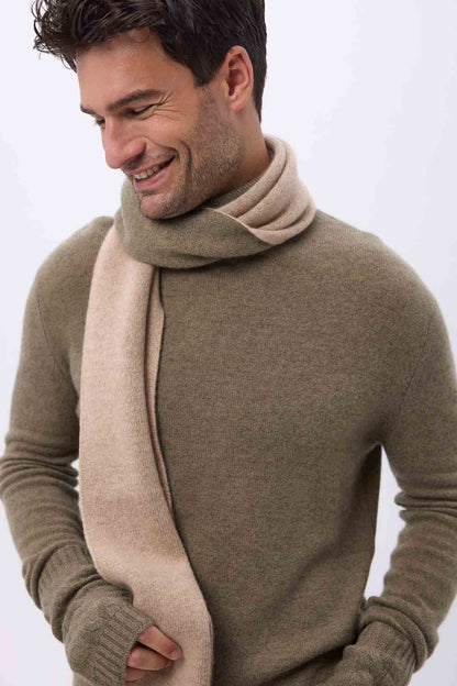 Nuance beige creme-vert khaki