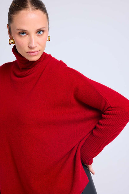 Rolanda rouge bordeaux