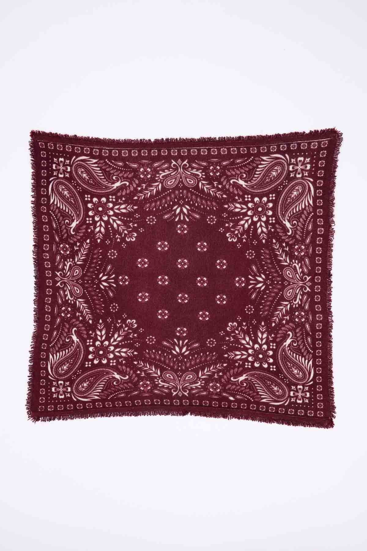 Bandana Small Angy bordeaux blanc