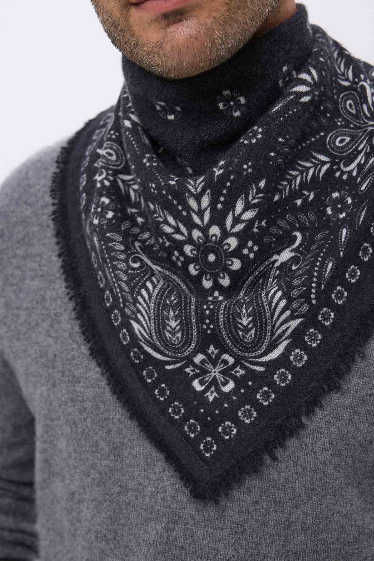 Bandana Small Angy noir  blanc