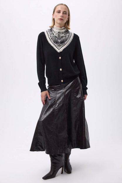 Bandana Small Angy blanc noir