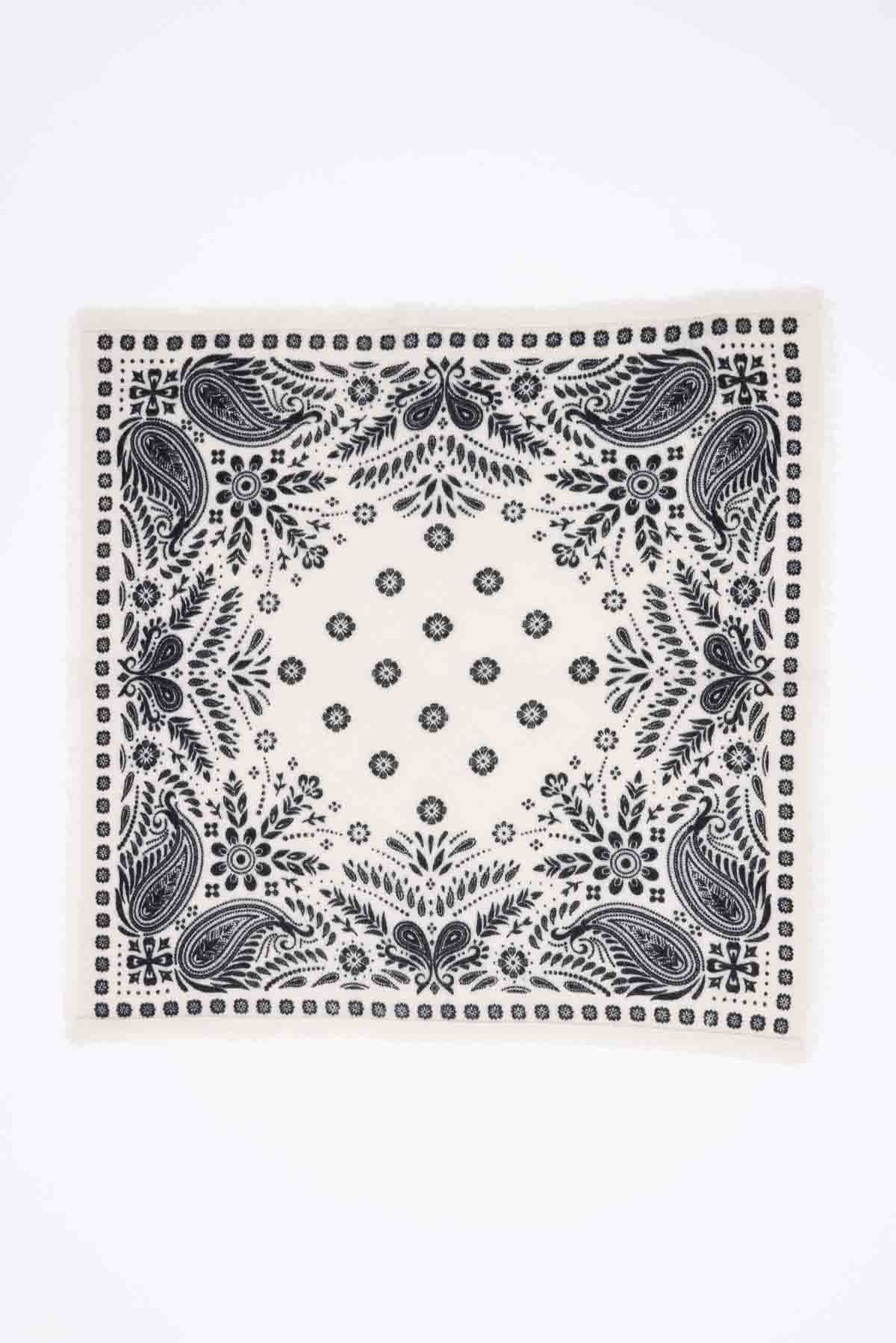 Bandana Small Angy blanc noir
