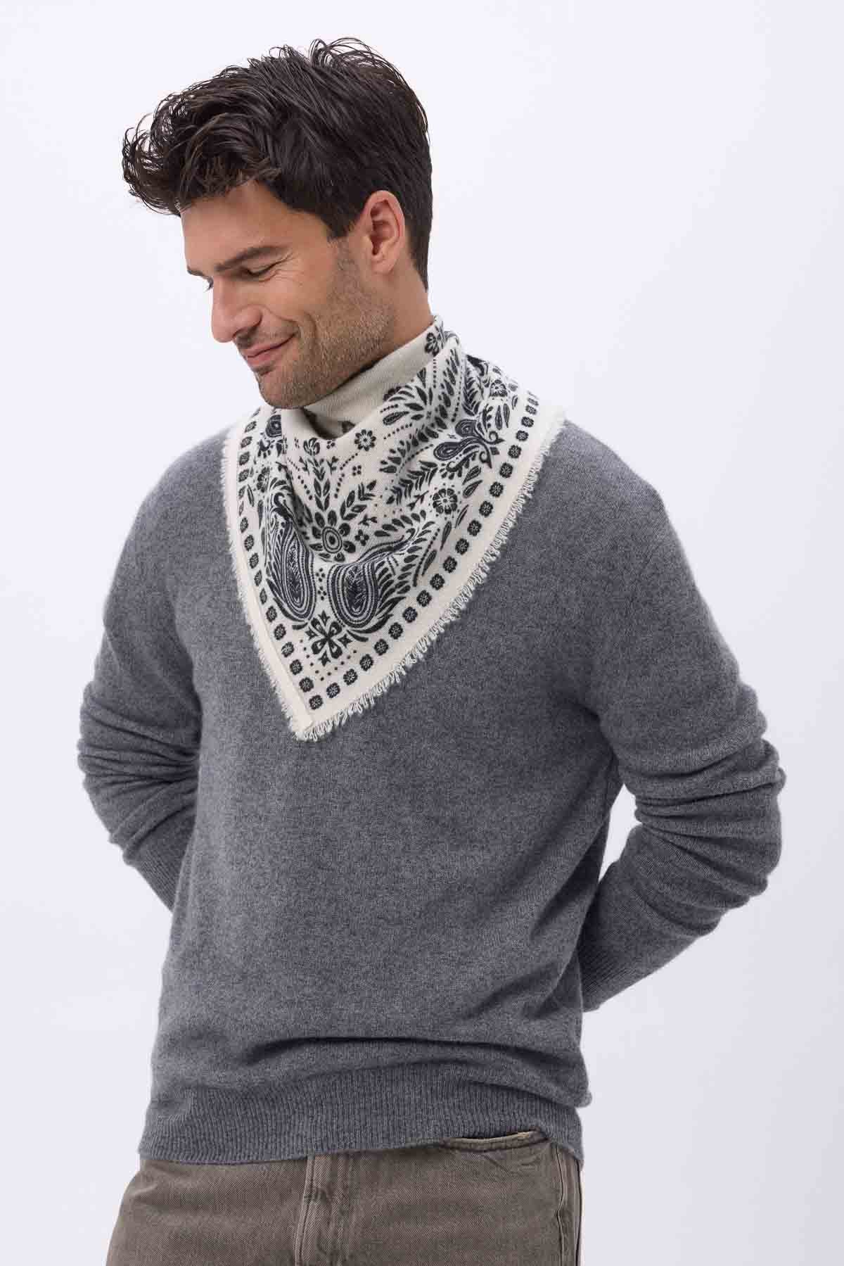 Bandana Small Angy blanc noir