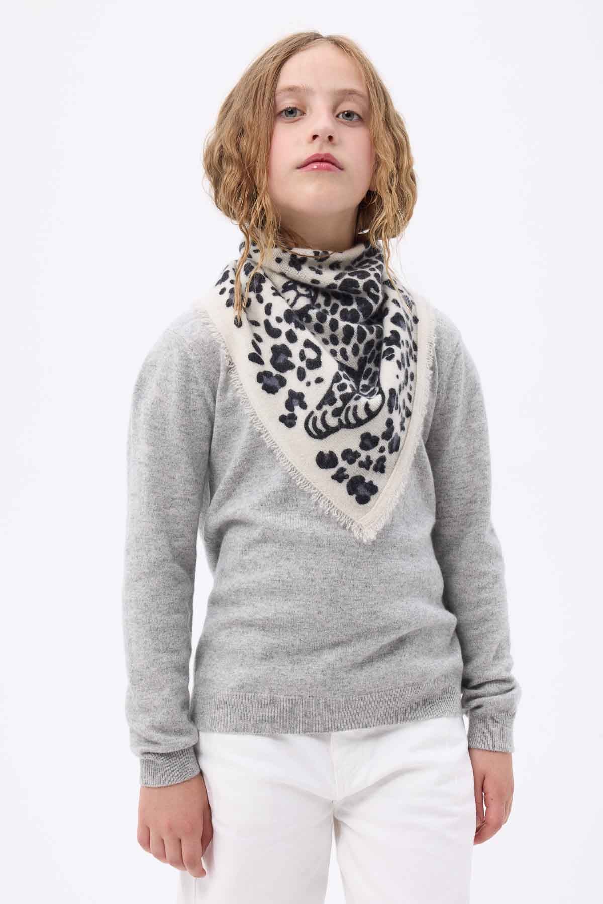 Bandana Dea blanc noir
