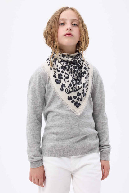 Bandana Dea blanc noir