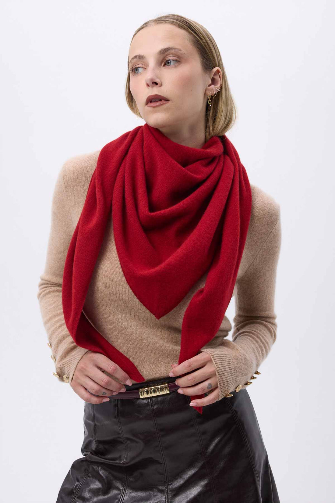 Bandana Sora rouge bordeaux