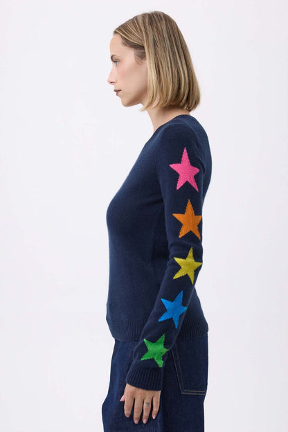 Stella bleu marine multicolor