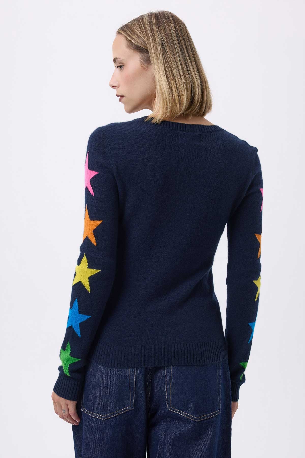 Stella bleu marine multicolor