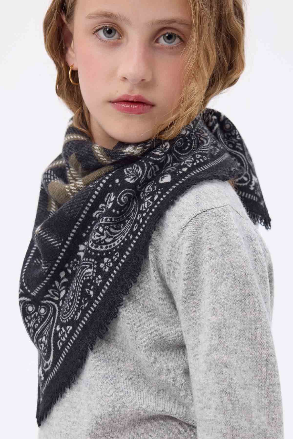 Bandana Tartan vert khaki