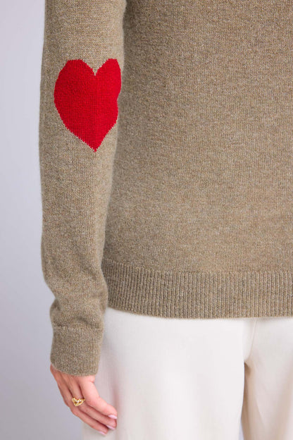 Zaime vert khaki rouge