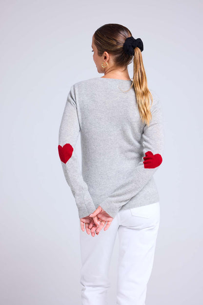 Zaime gris clair rouge
