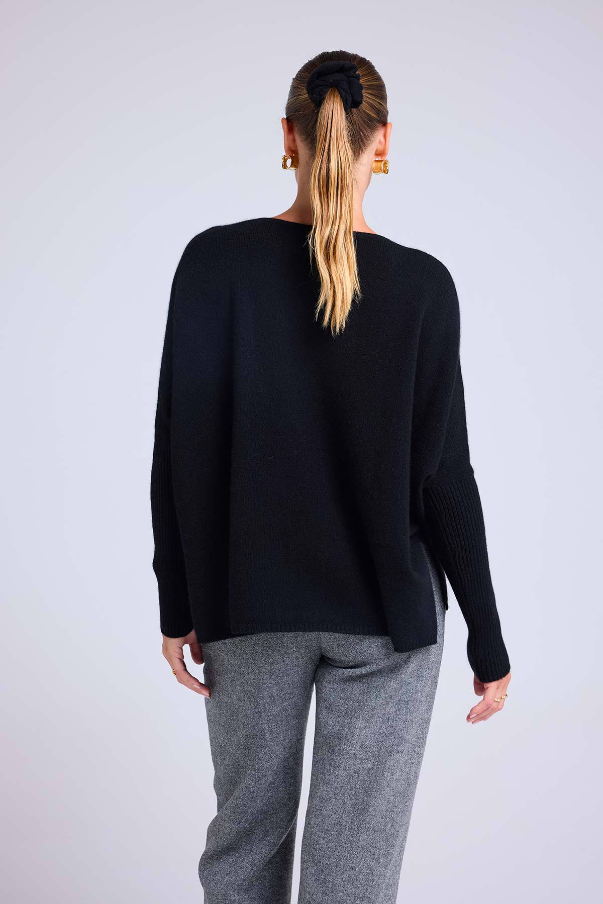Zancha noir strass