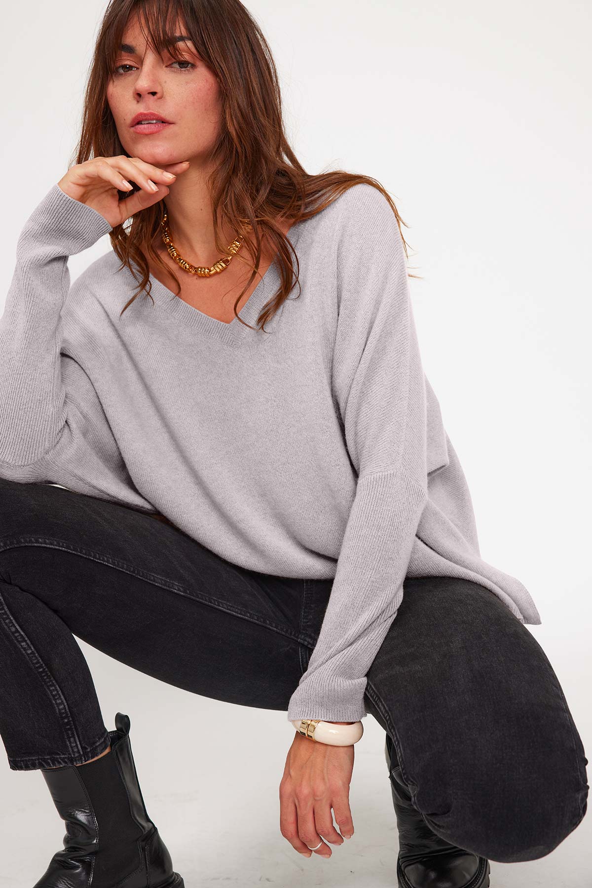 Zancha gris perle