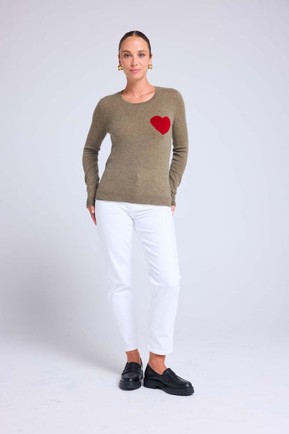 Zaphira vert khaki rouge