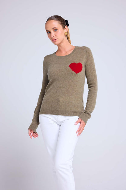 Zaphira vert khaki rouge