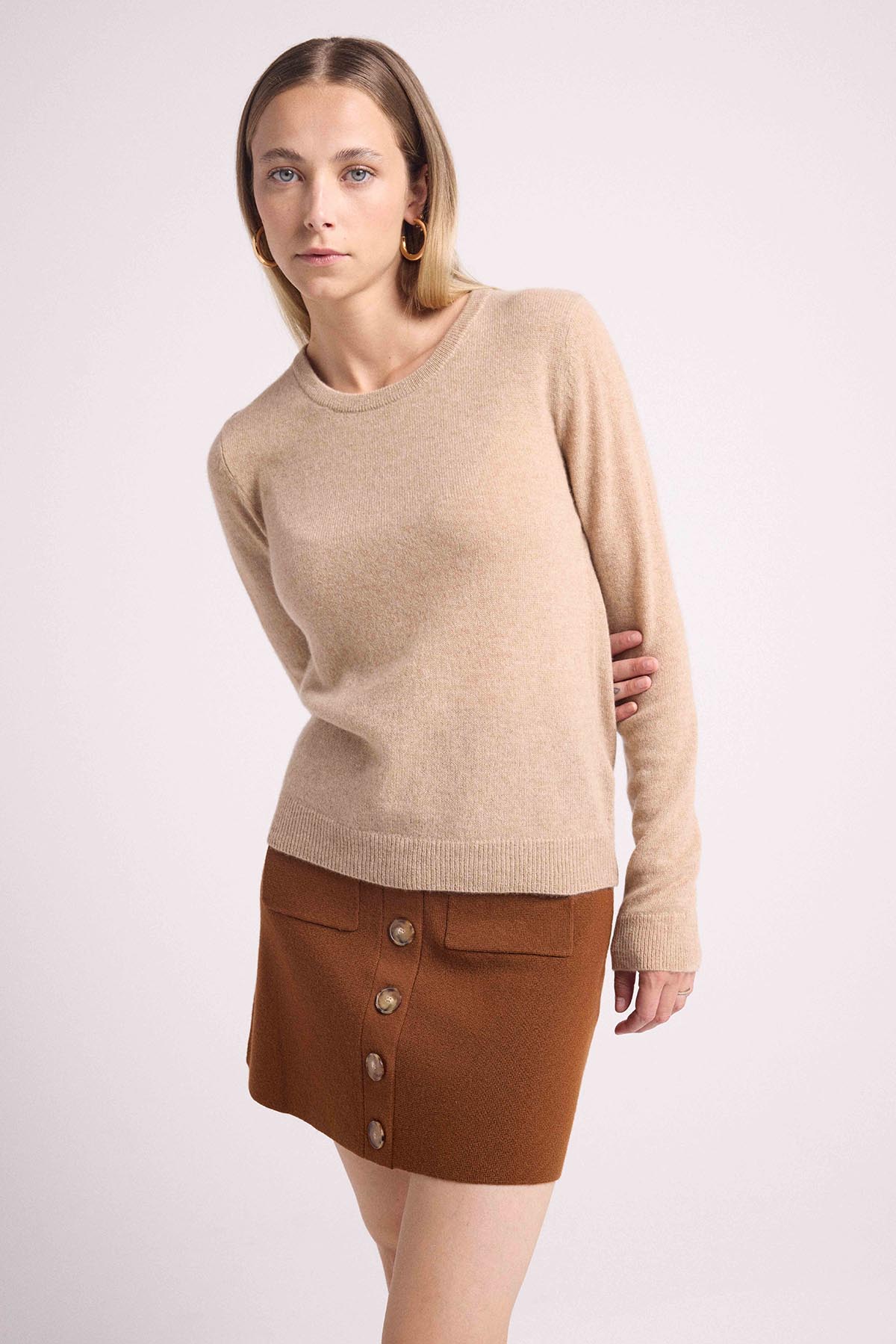 Zara beige crème