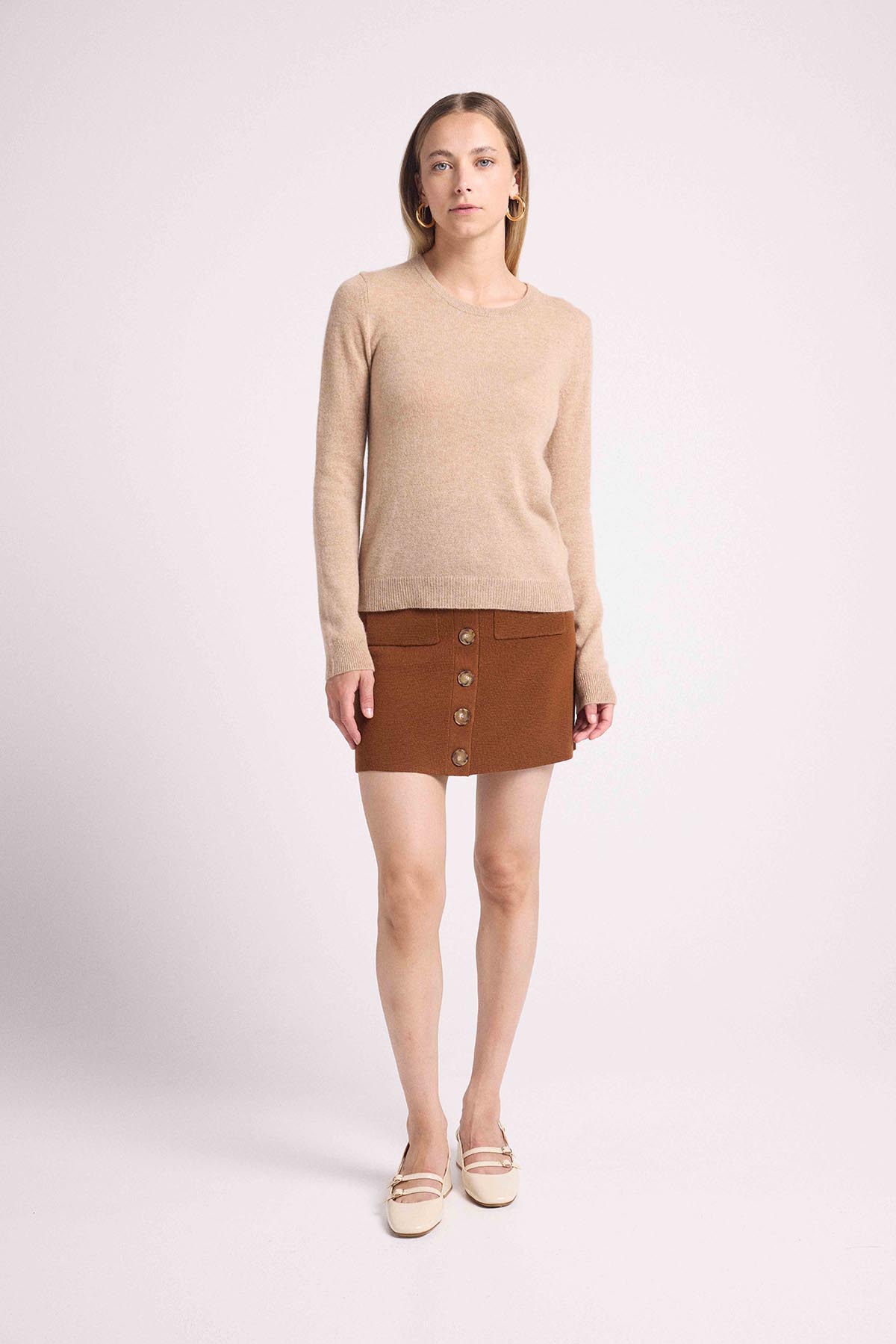 Zara beige crème