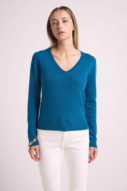 Zefina bleu peacock