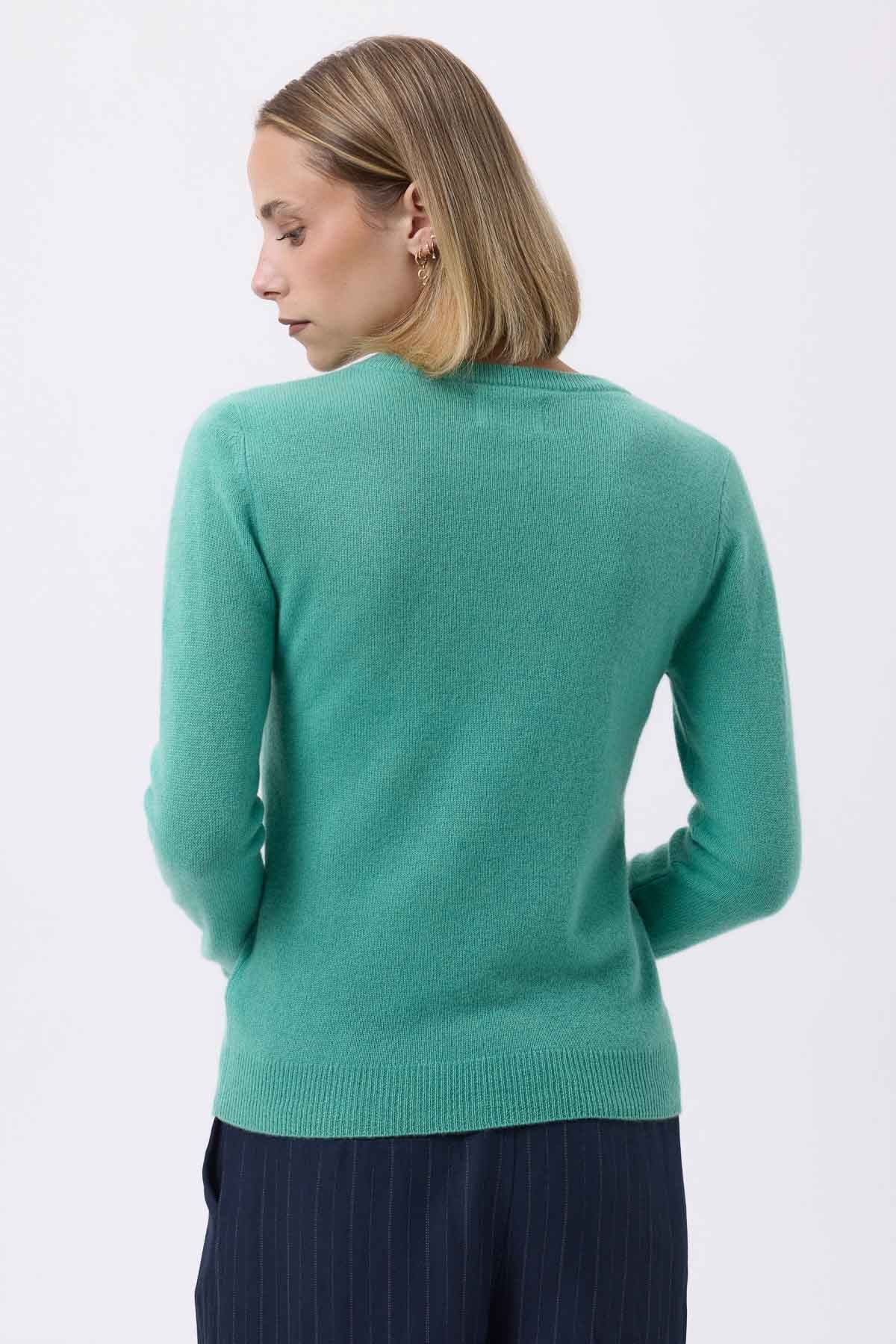 Zefina vert pastel