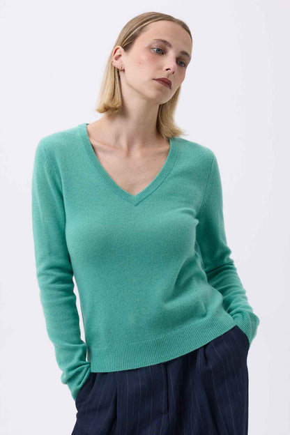 Zefina vert pastel