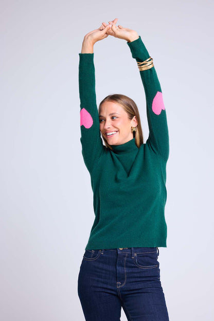 Zelly vert bouteille rose fluo