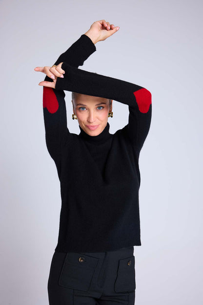 Zelly noir rouge