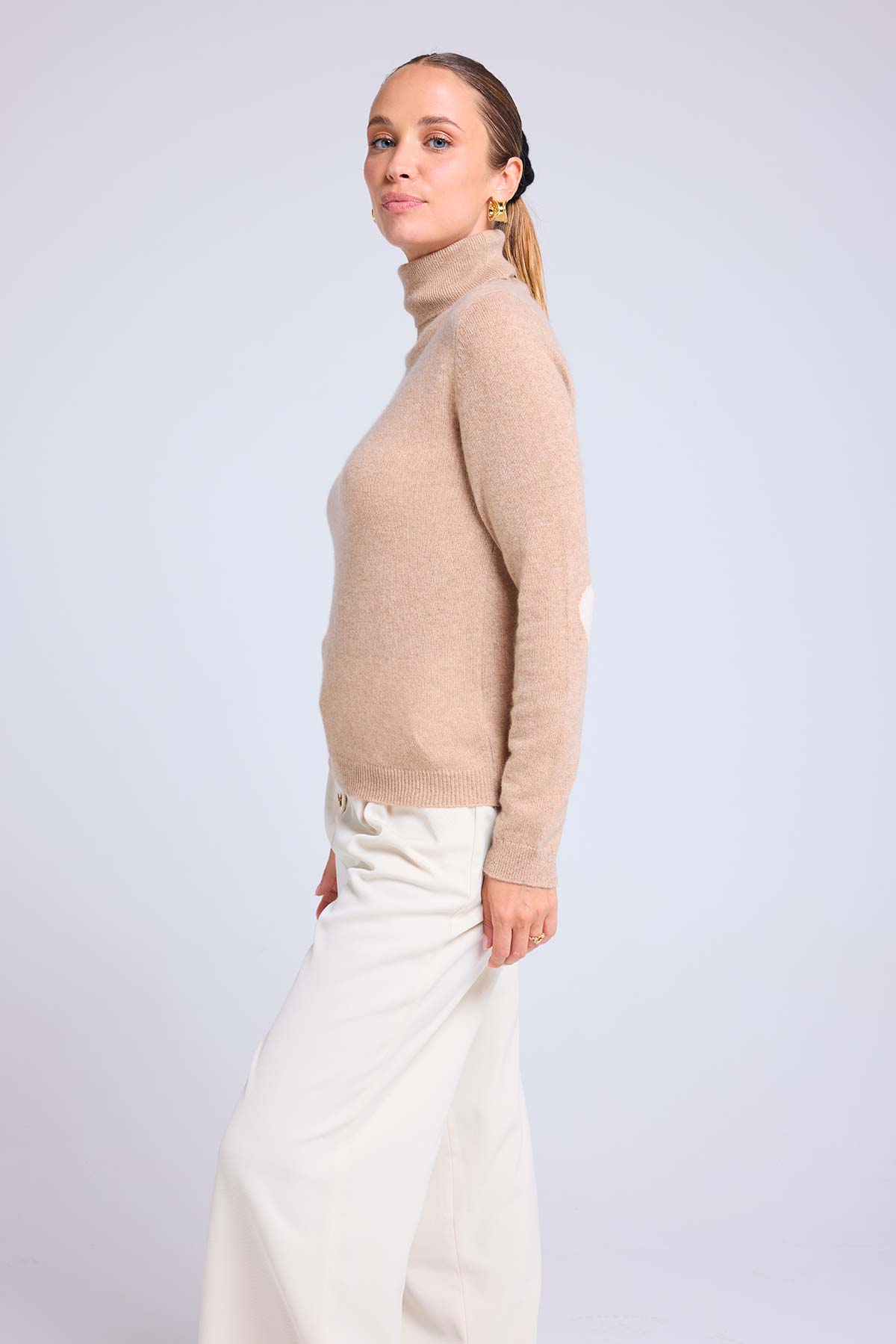 Zelly beige crème blanc