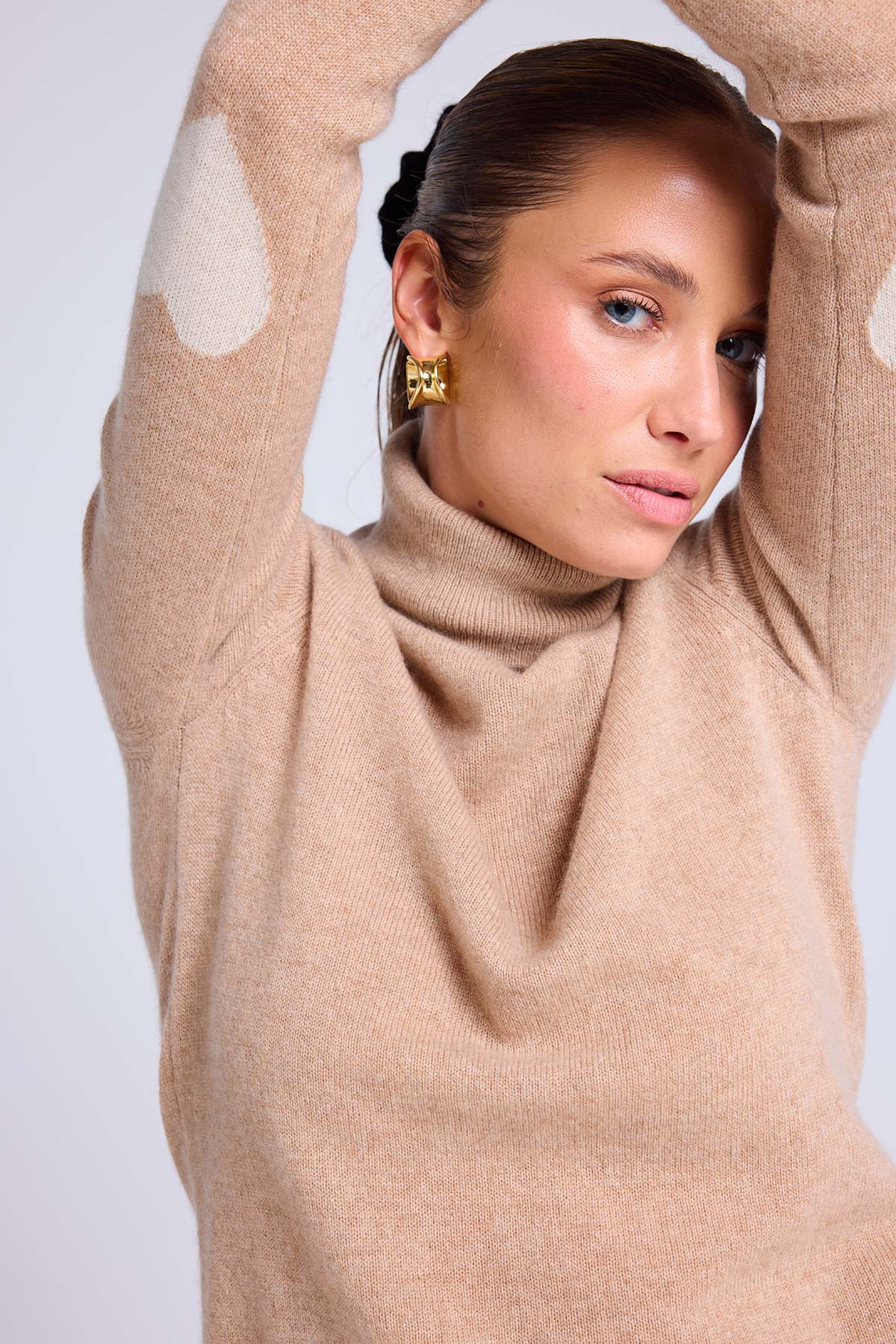 Zelly beige crème blanc