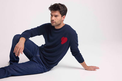 Zemir marine coeur rouge