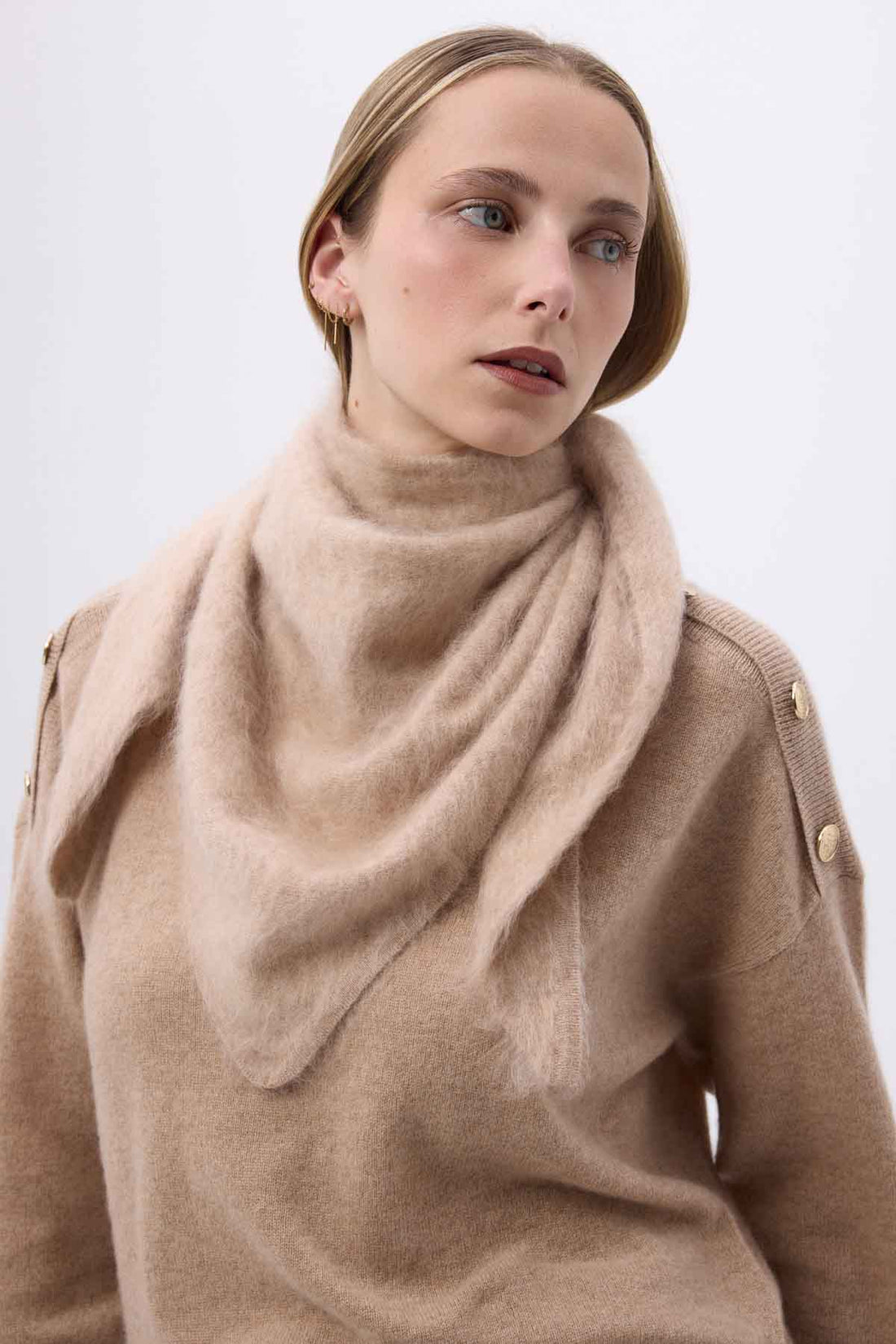 Bandana Zeno beige creme