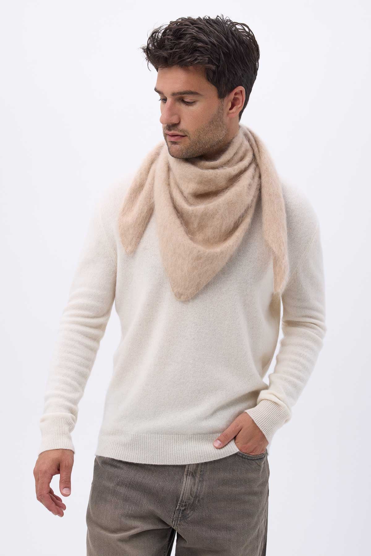Bandana Zeno beige creme
