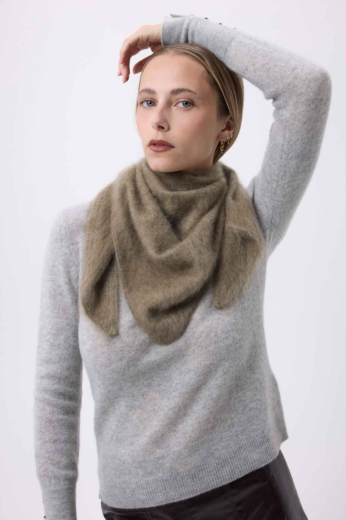 Bandana Zeno vert khaki