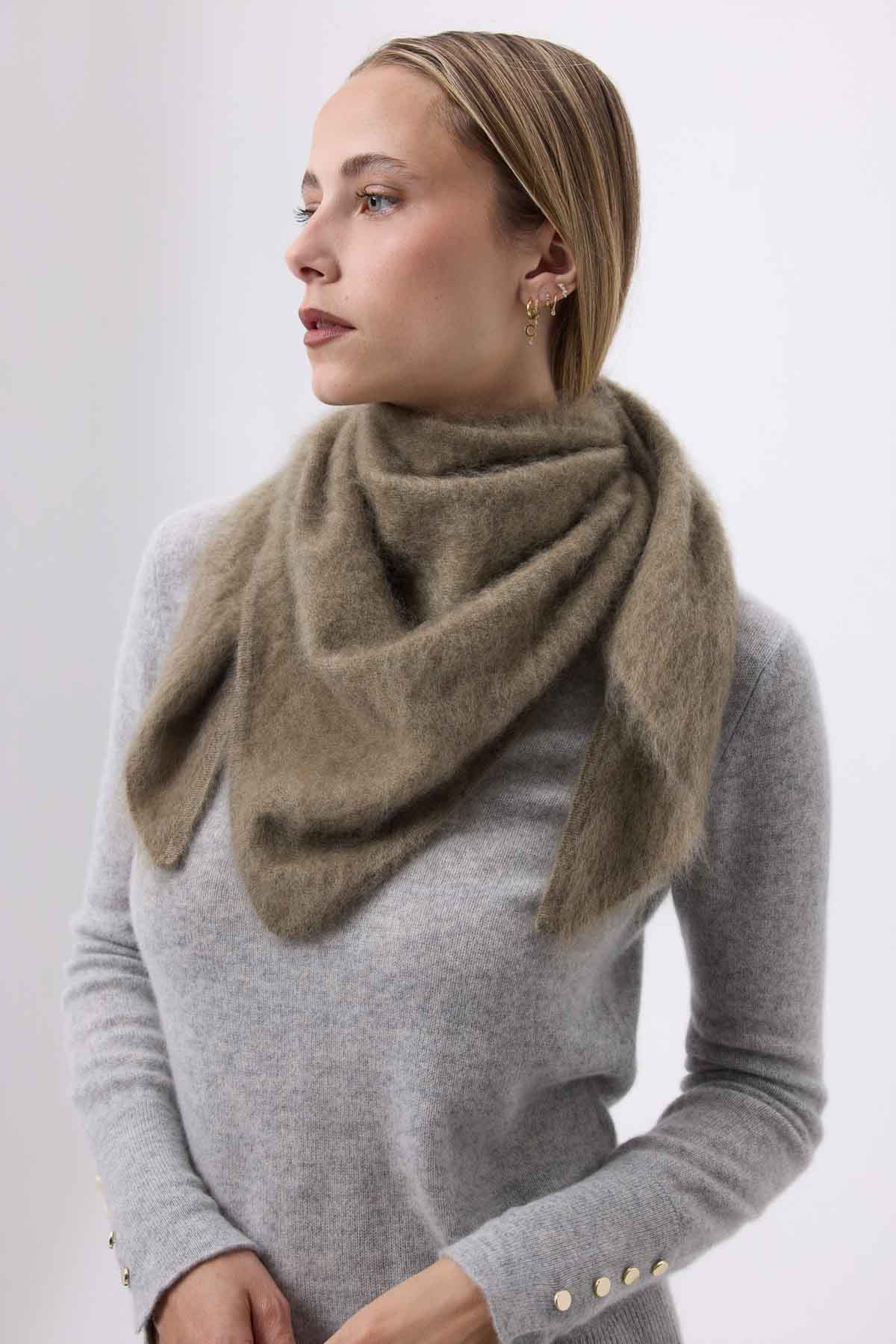 Bandana Zeno vert khaki