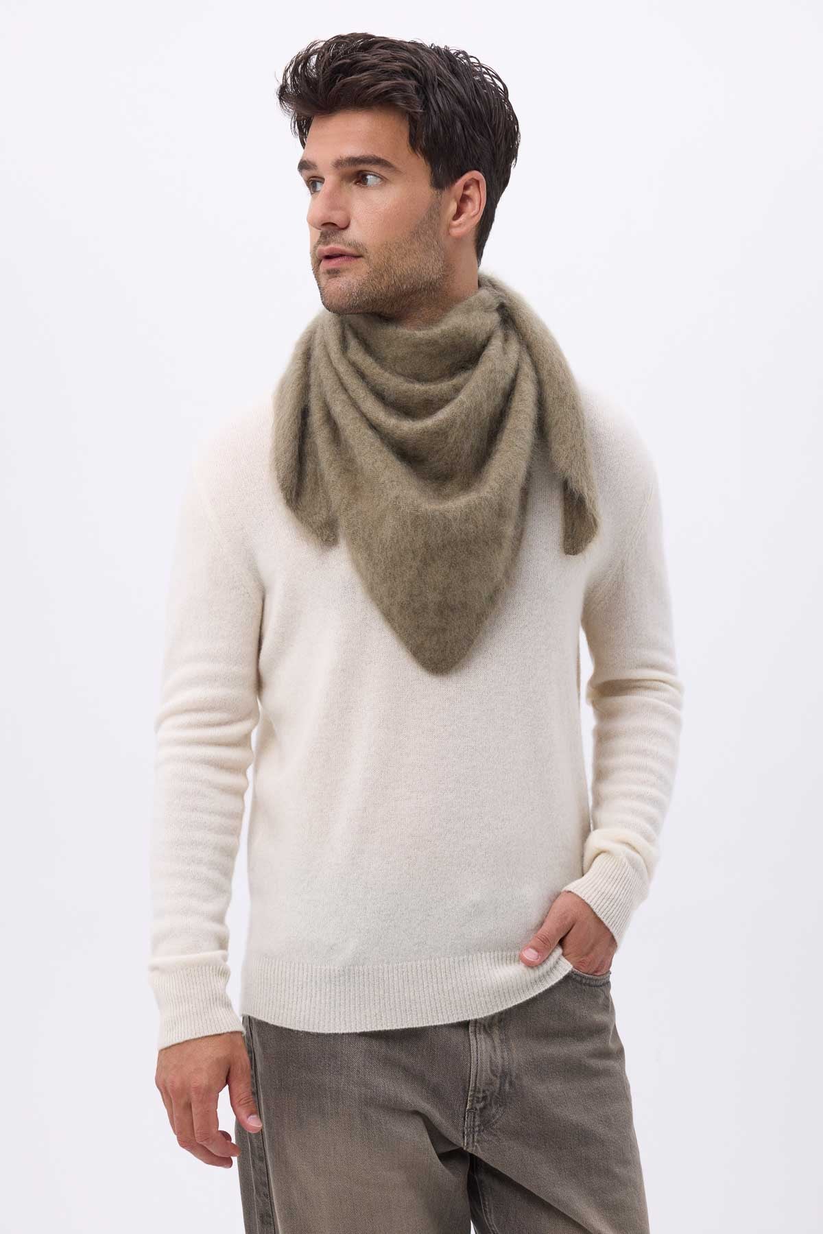 Bandana Zeno vert khaki