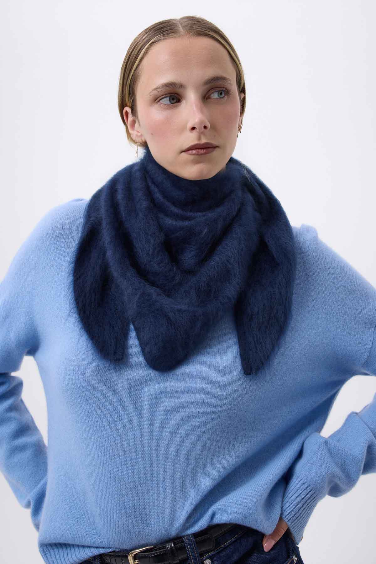 Bandana Zeno bleu marine