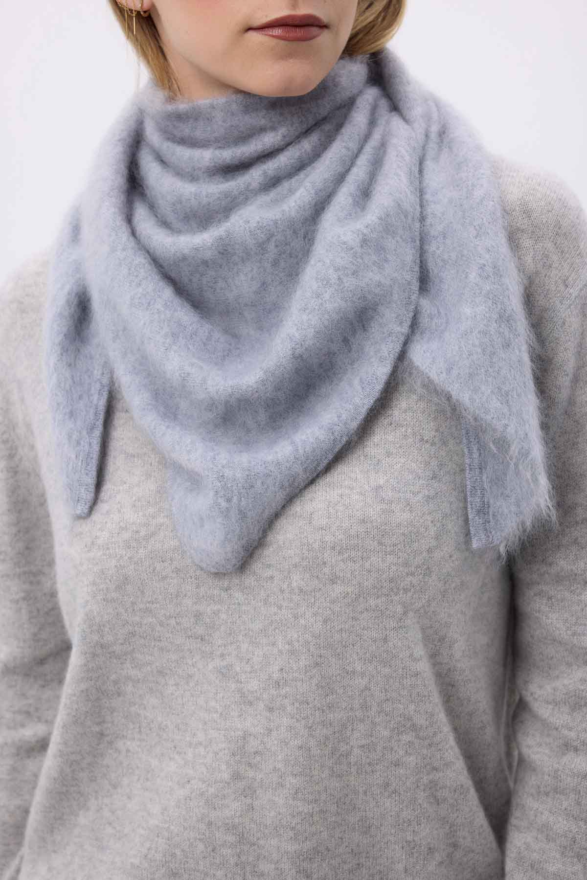 Bandana Zeno gris clair