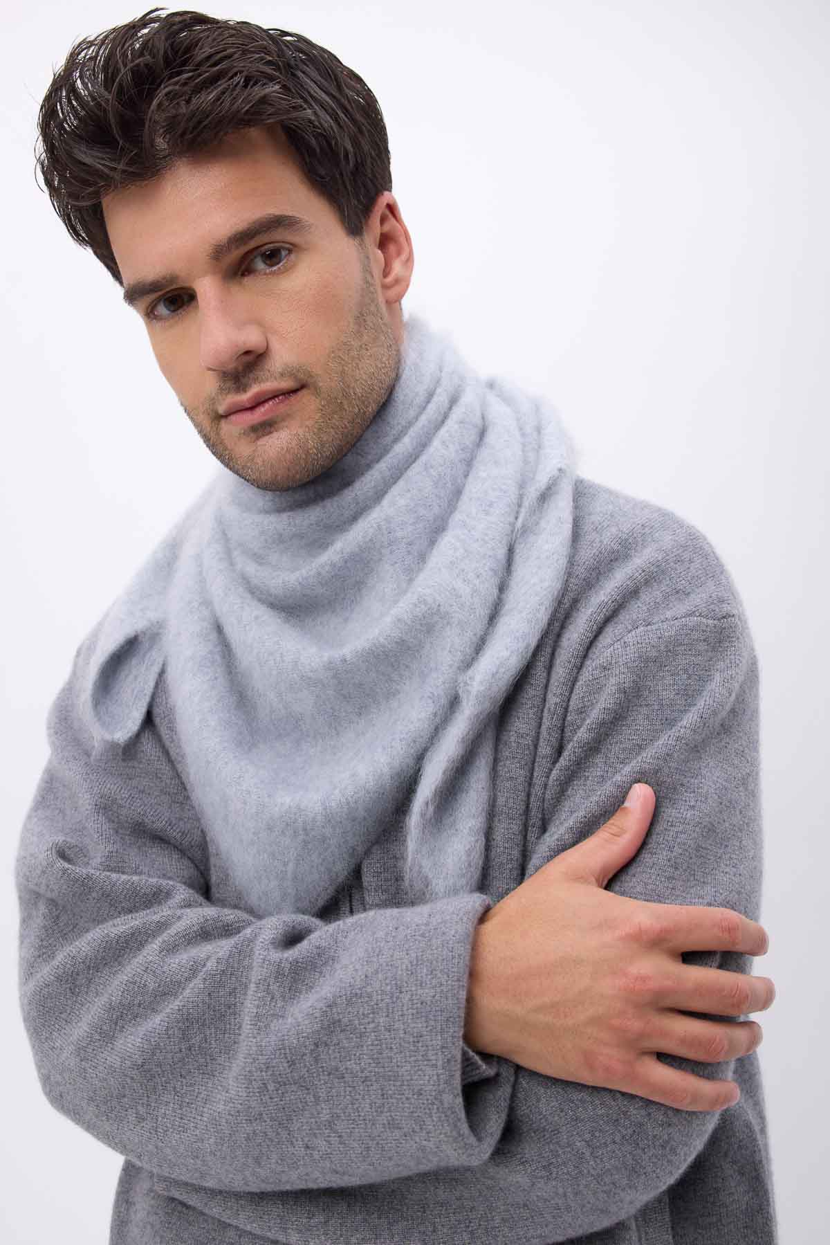 Bandana Zeno gris clair