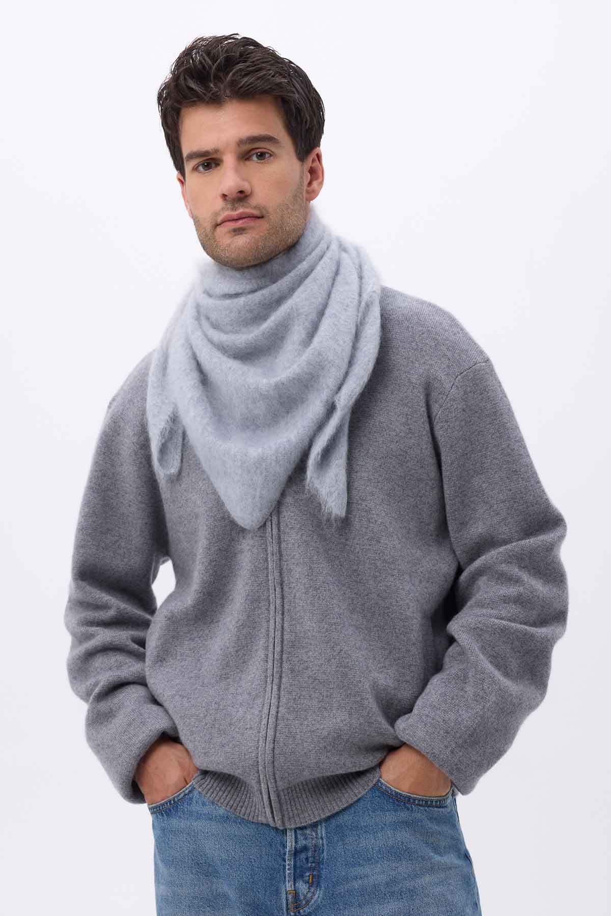 Bandana Zeno gris clair