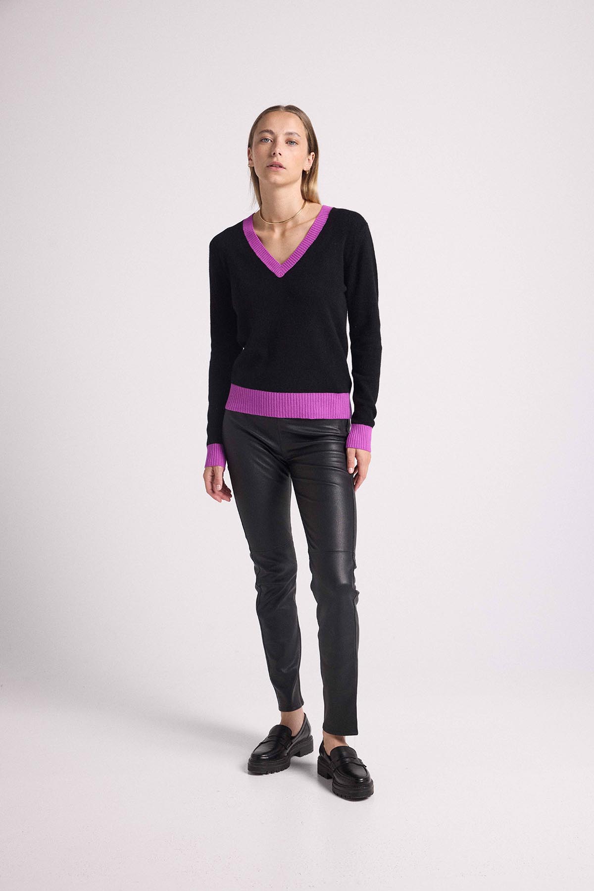 Zephana noir violet