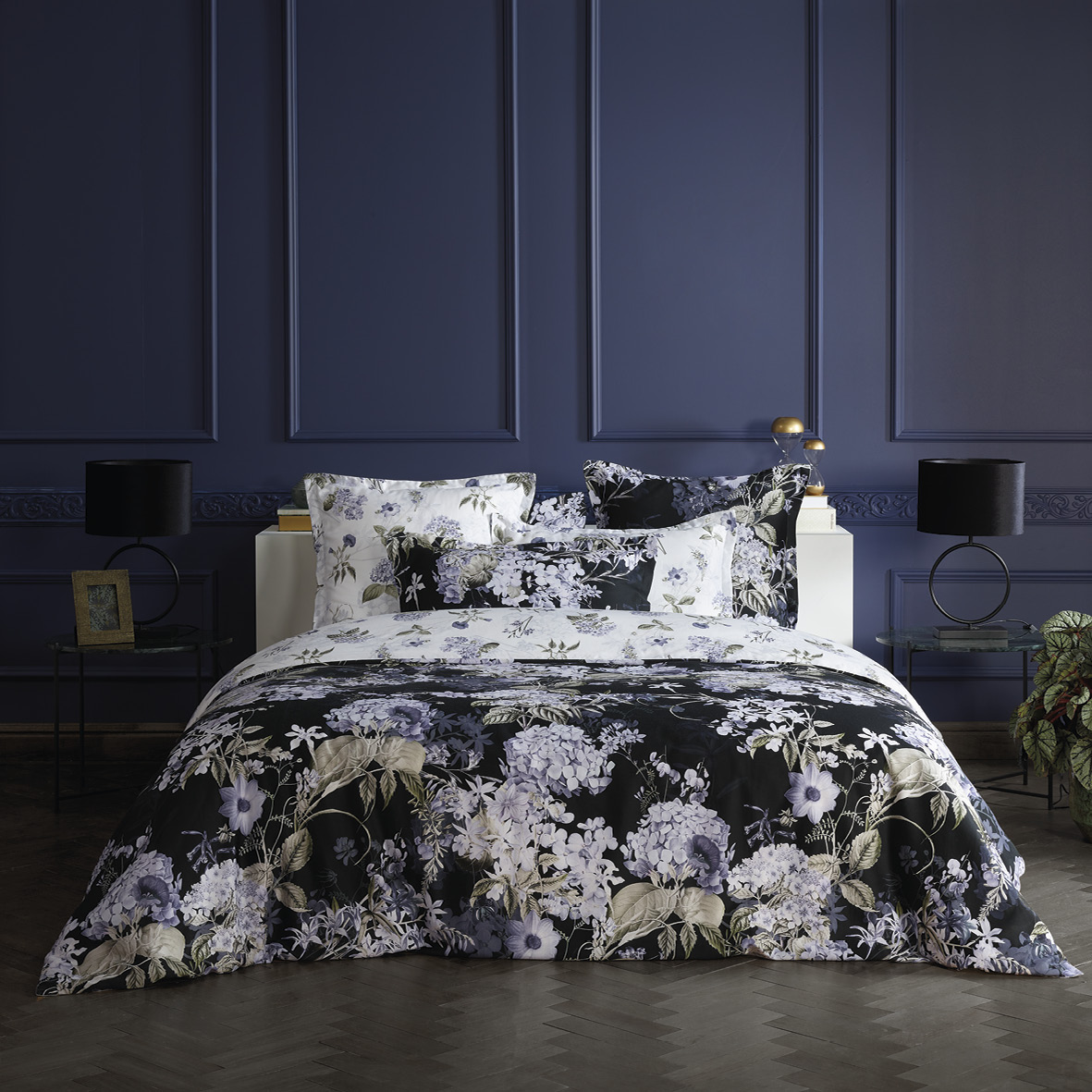 Set de 2 taies d'oreiller Hortensia – Image 4