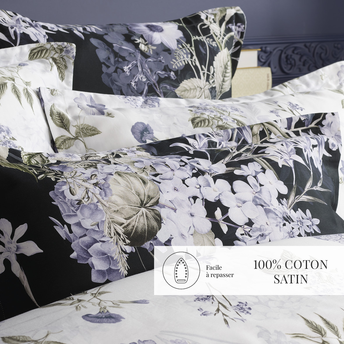 Set de 2 taies d'oreiller Hortensia – Image 7